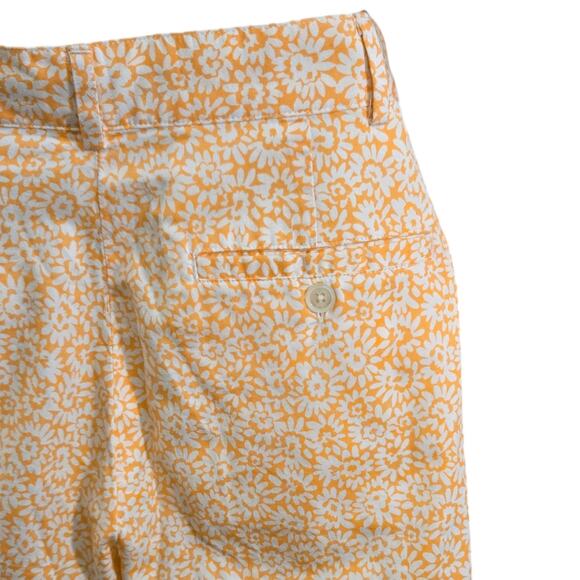 Ralph Lauren‎ Sport Womens Floral Preppy Shorts Size 2 Cotton Vacation - Picture 8 of 9